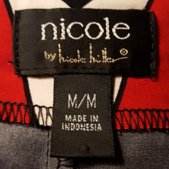 Nicole Miller Women's Loose Fit Blouse - Picture 5 of 5